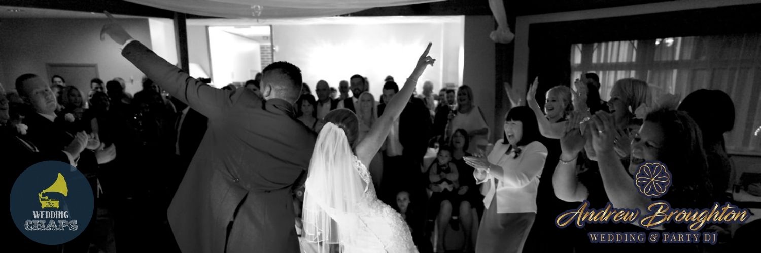First dance for a wedding at the Little Silver Country Hotel in Tenterden, Kent