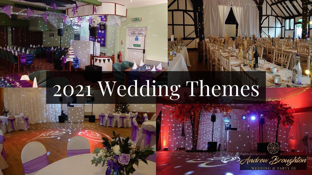 Wedding themes from 2021