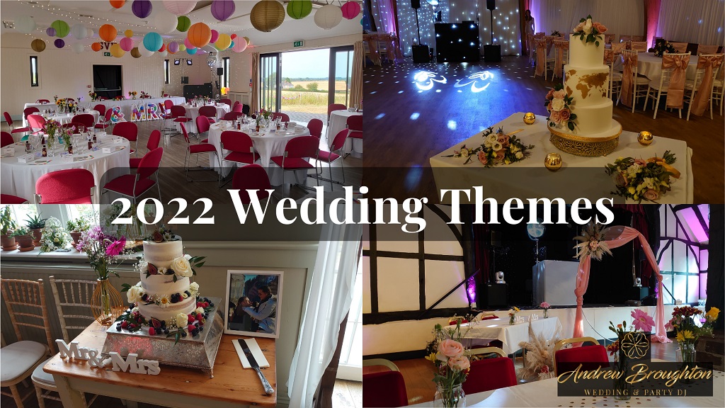 Wedding themes from 2022