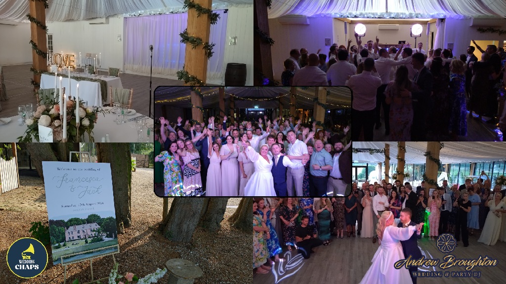 Wedding DJ at Solton Manor near Dover