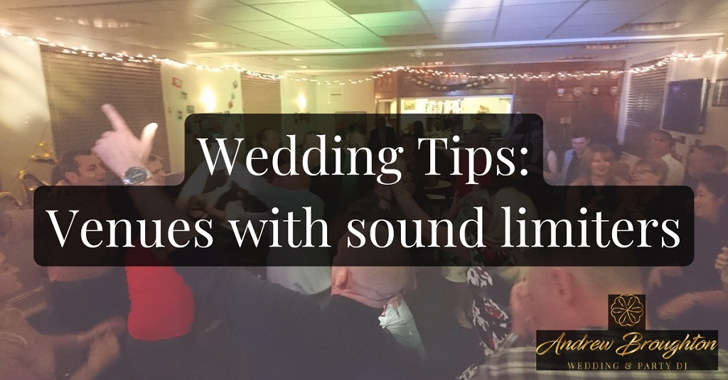 Tips on wedding venues with a sound limiter