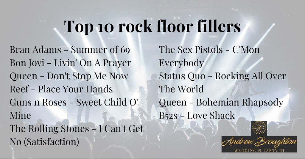Top 10 rock floor fillers