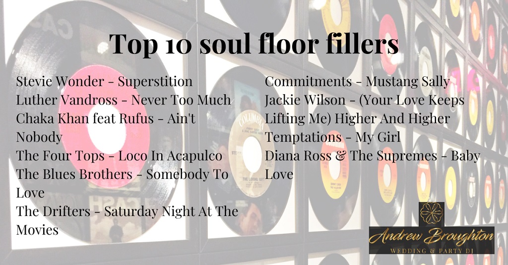 Top 10 soul floor fillers