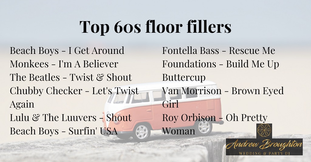 Top 10 60s floor fillers