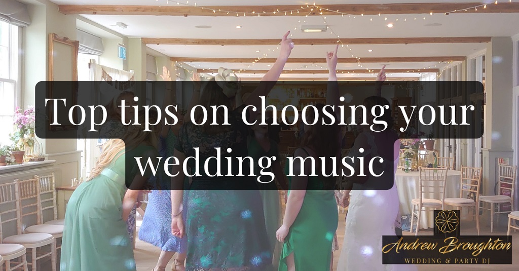 Tips on requesting music for a wedding