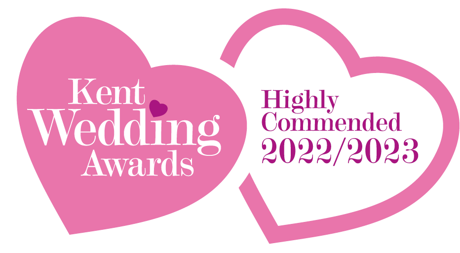 Kent Wedding Awards 2022/23 highly commended