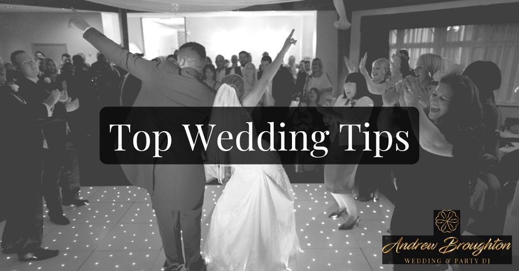 Wedding DJ top tips