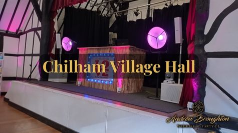 Wedding DJ at Chilham Village Hall