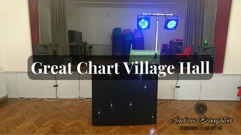 Party DJ at Great Chart Village Hall