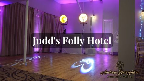 Wedding DJ at Judd's Folly Hotel