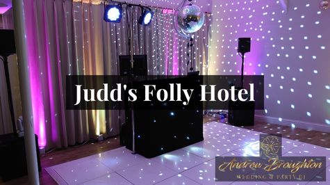 Wedding DJ at Judd's Folly Hotel