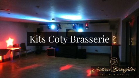 Wedding DJ at Kits Coty Brasserie