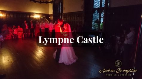 Wedding DJ at Lympne Castle