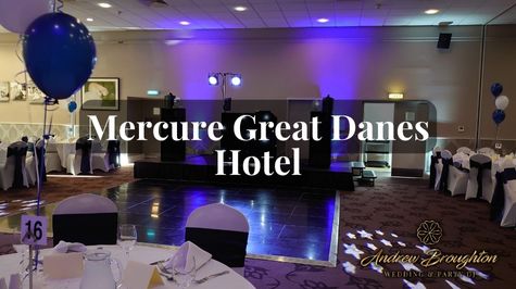 Wedding DJ at the Mercure Great Danes Hotel