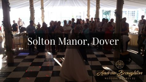 Wedding DJ at Solton Manor