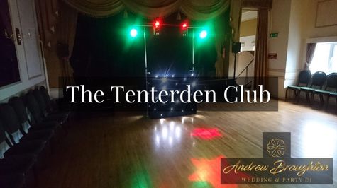 Wedding DJ at The Tenterden Club