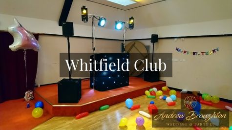 Wedding DJ at the Whitfield Club