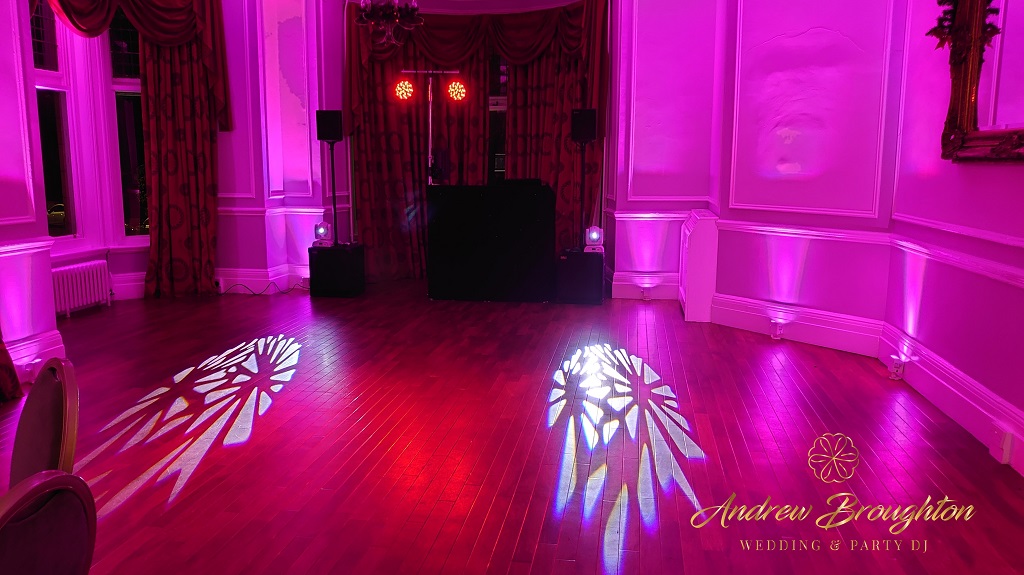 Wedding venue colour theme